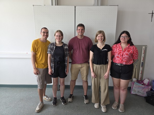 Das Referententeam der Universität Regensburg zusammen mit StR Thomas Seyferth